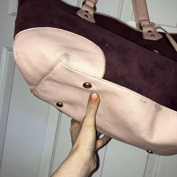 Juicy couture weekend velour purse tote in purple - Picture 4 of 8